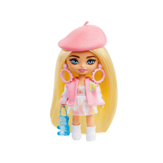 Stílusos divatbaba Barbie Extra Mini Minis beretben HLN48 ZA5105C