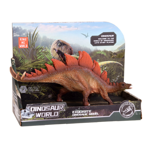 Valósághű dinoszaurusz figura Inlea4fun - Stegosaurus ZA5194