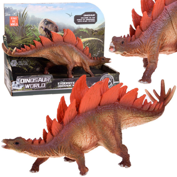 Valósághű dinoszaurusz figura Inlea4fun - Stegosaurus ZA5194