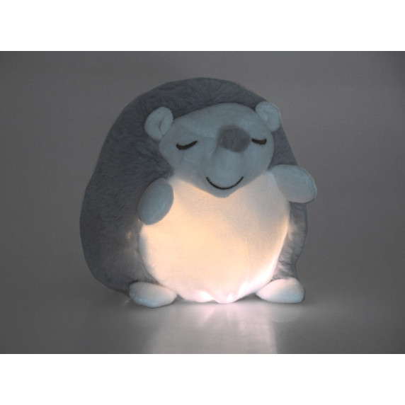 Nočná lampa plyšový ježko s projektorom Inlea4Fun CALM DOLL