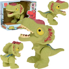 Dinoszaurusz figura mozgatható végtagokkal Dilophosaurus Inlea4Fun DINO PARTY - 