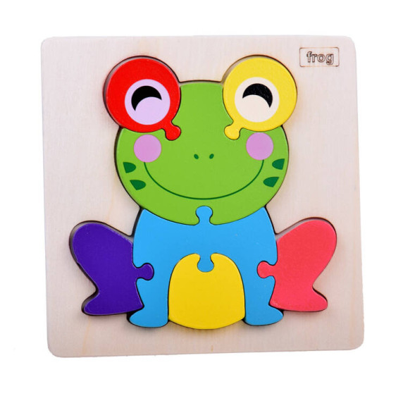 Béka fa kirakó Oktató puzzle gyerekeknek ZA5371