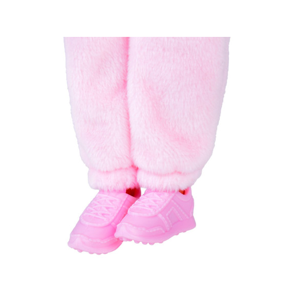 Bábika Anlily v ružovom overale 30 cm Inlea4Fun ANIMAL JUMPSUITS