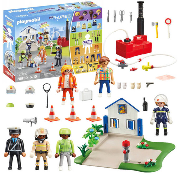 Figúrky a doplnky k stavebniciam 120 dielikov Playmobil My Figures 70980