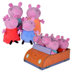 Peppa malac családdal autóval - 