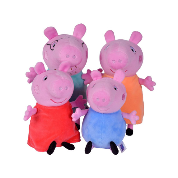 Peppa malac családdal autóval