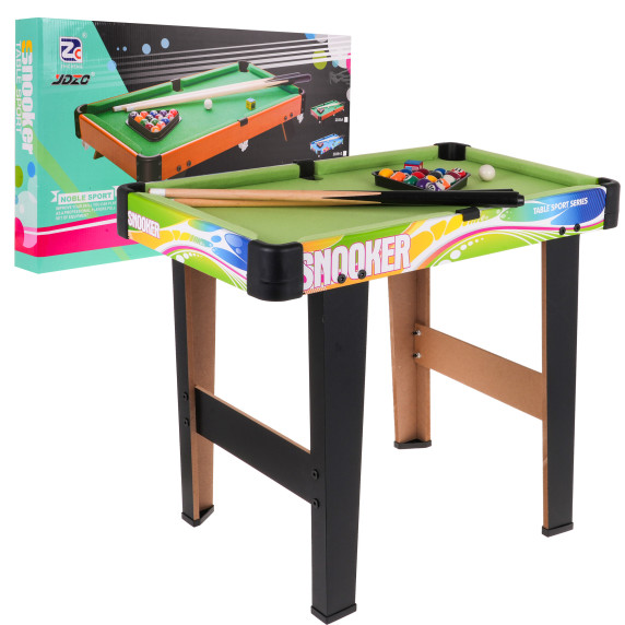 Biliardový stôl s príslušenstvom Inlea4Fun SNOOKER TABLE SPORT