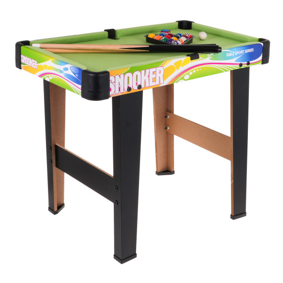 Biliardový stôl s príslušenstvom Inlea4Fun SNOOKER TABLE SPORT