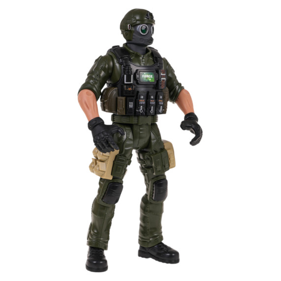 Műanyag játék katona 31 cm 1:16 Inlea4Fun SPECIAL SOLDIER