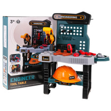 Szerszámos asztal, barkácsműhely 37 darabos Inlea4Fun ENGINEER TOOL TABLE - 