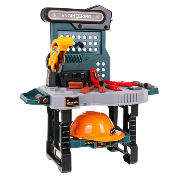 Szerszámos asztal, barkácsműhely 37 darabos Inlea4Fun ENGINEER TOOL TABLE