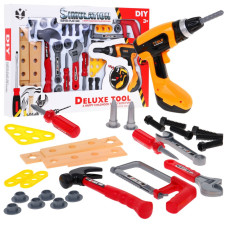 Játék szerszám készlet 26 darabos Inlea4Fun DELUXE TOOL - 