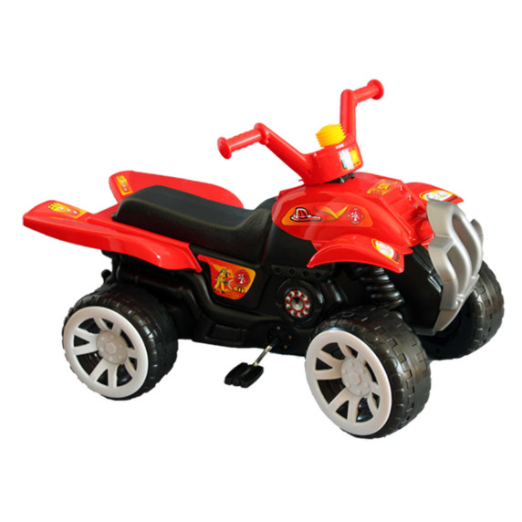 Pedálos négykerekű jármű Inlea4Fun Big Quad - Piros