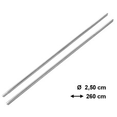 Védőháló tartóoszlop Ø 2,5 cm hossz 260 cm AGA MR1503SP-260   - 