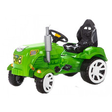 Pedálos traktor Inlea4Fun Big Farmer - Zöld - 