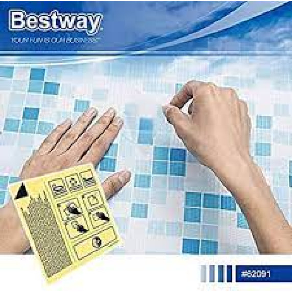 Vízalatti javító készlet 6,5x6,5cm BESTWAY 62091