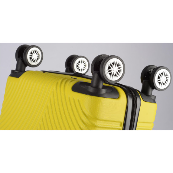 Set troler - S, M, L - galben - Aga Travel MR4654-Yellow