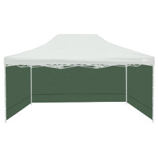 Perete lateral pentru pavilon grădină - 3x4,5m - verde - Aga - 