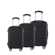 Set troler - S, M, L - negru - Aga Travel MR4650-Black - 