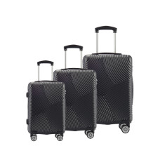 Set troler - S, M, L - negru - Aga Travel MR4654-Black  - 