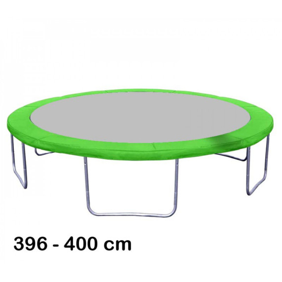 Kryt pružín na trampolínu s celkovým priemerom 400 cm AGA MR1513SC-LG - svetlozelený