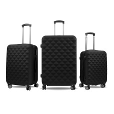 Set troler - AGA Travel MR4655-Black - negru - 