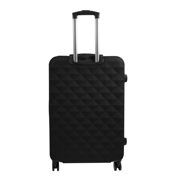 Sada cestovných kufrov AGA Travel MR4655-Black - čierna