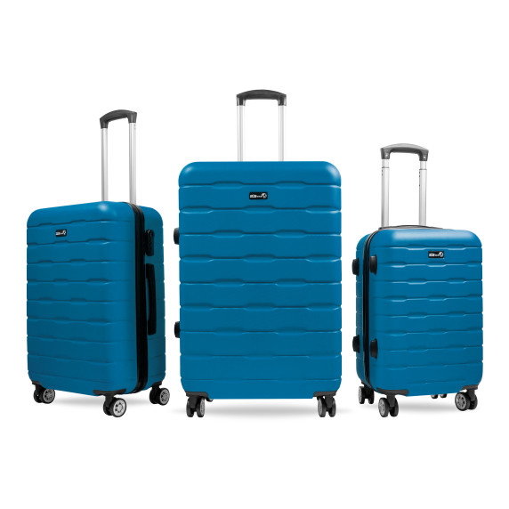 Sada cestovných kufrov AGA Travel MR4658-Dark-Turquoise - tmavo tyrkysová