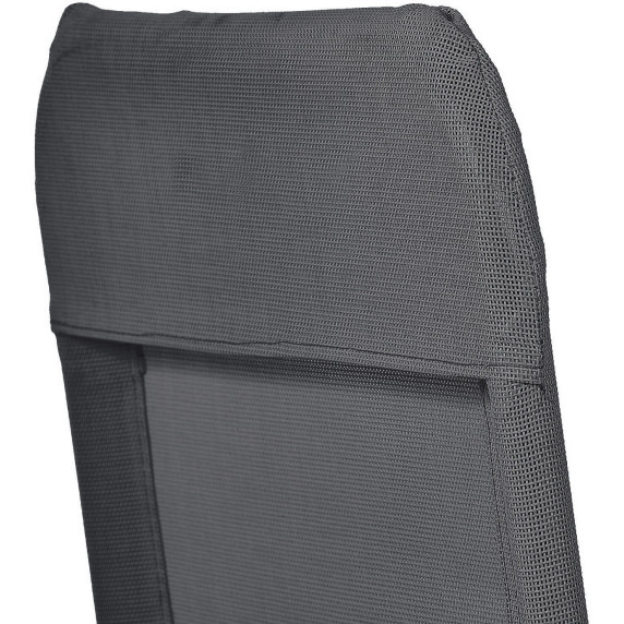 Záhradné lehátko AGA SIESTA MR4250-Light Grey - svetlosivé