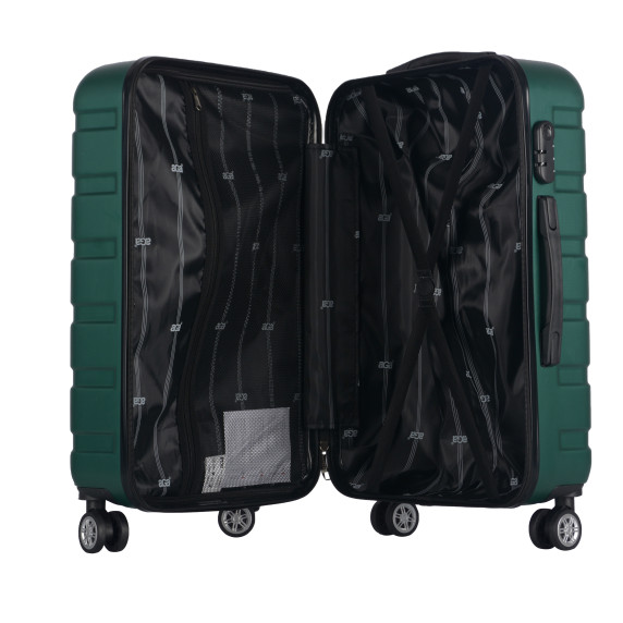 Bőrönd AGA Travel MR4661-Dark Green - sötétzöld