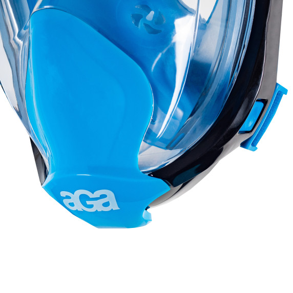 Teljes arcos búvármaszk Aga DS1132BLU Snorkeling  S/M - Kék