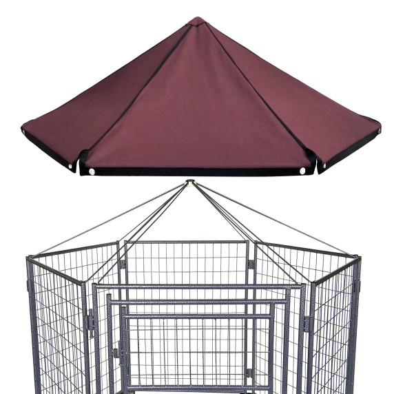 Kennel kutyának 122 cm AGA DS2SD-CIR