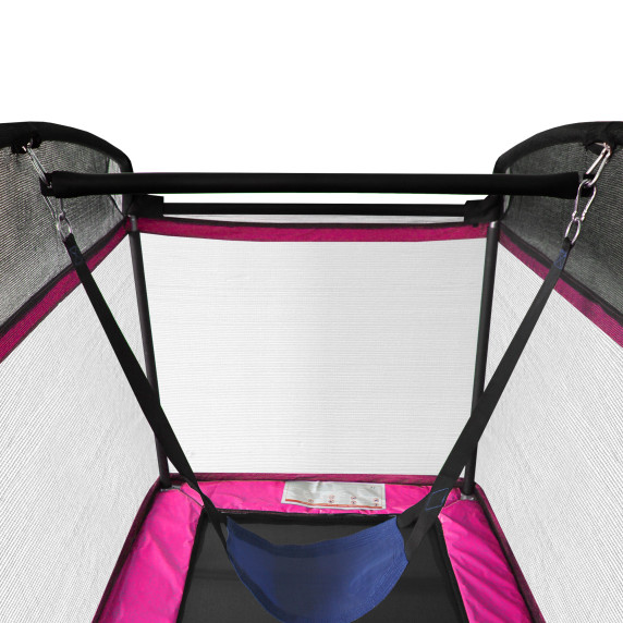 Téglalap alakú trambulin 122x183 cm AGA MRRC0406Pink - rózsaszín