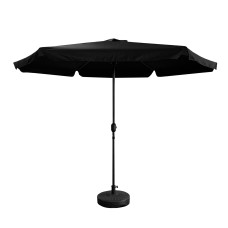 Umbrelă de soare 300 cm -  AGA MR2027 - Negru - 