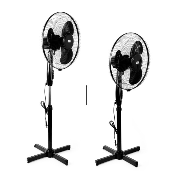 Álló ventilátor 43 cm AGA MR8109-Black - fekete