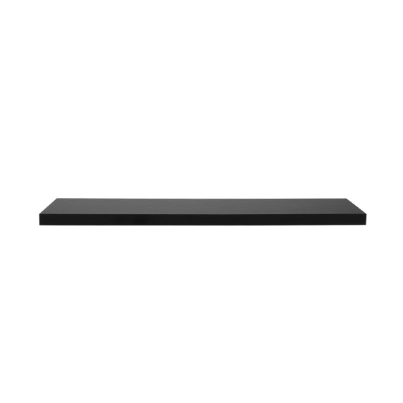 Lebegő polc 100 x 23,5 cm AGA MR2133-Black - fekete