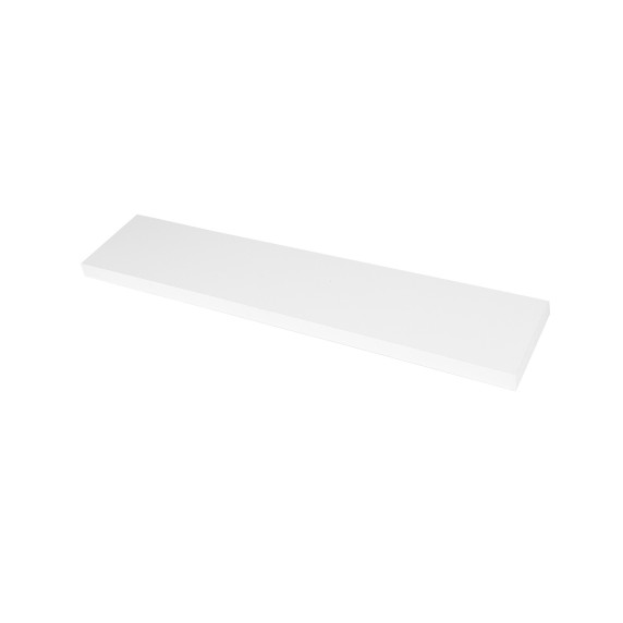 Lebegő polc 100 x 23,5 cm AGA MR2133-White - fehér