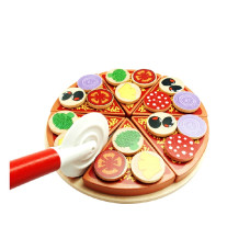 Szeletelhető játék fa pizza Aga4Kids PIZZA TOY MR6039 - 