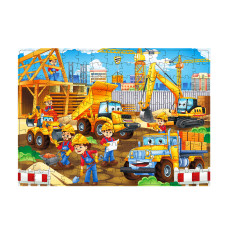 Puzzle Aga4Kids MR1465 130 db - Építkezés  - 