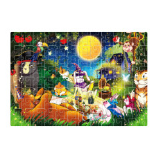 Gyermek puzzle  Aga4Kids  MR1463  216 db - Állatok az erdőben - 