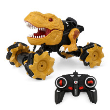 Távirányítós autó RC Toy Dinosaur  MR1401 Yellow Aga4Kids  -  sárga - 