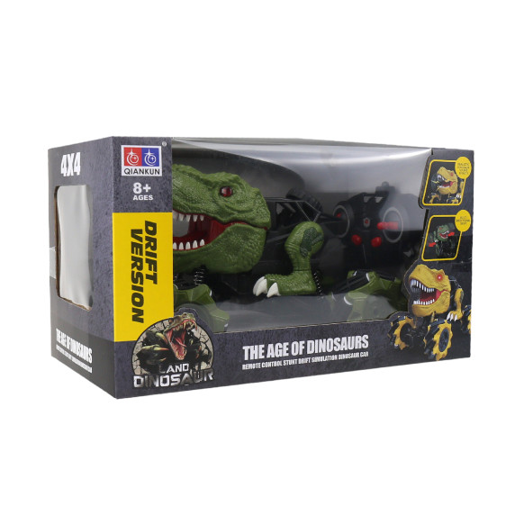 RC Távirányítós autó Toy Dinosaur Aga4Kids MR1401-Green - zöld