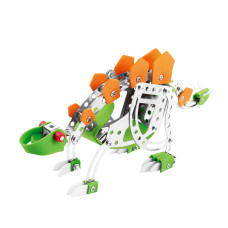 Fém építőkészlet 125 darabos Stegosaurus Aga4Kids MR1418 - 