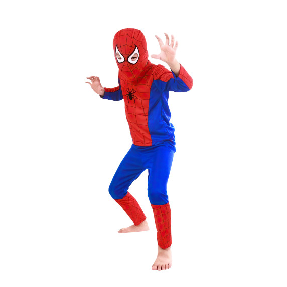 Pókember jelmez Spiderman L 130-140 cm Aga4Kids MR1381-L