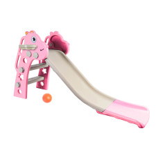 Csúszda fogantyúval 130 cm Aga4Kids DS3701-PINK - Rózsaszín - 