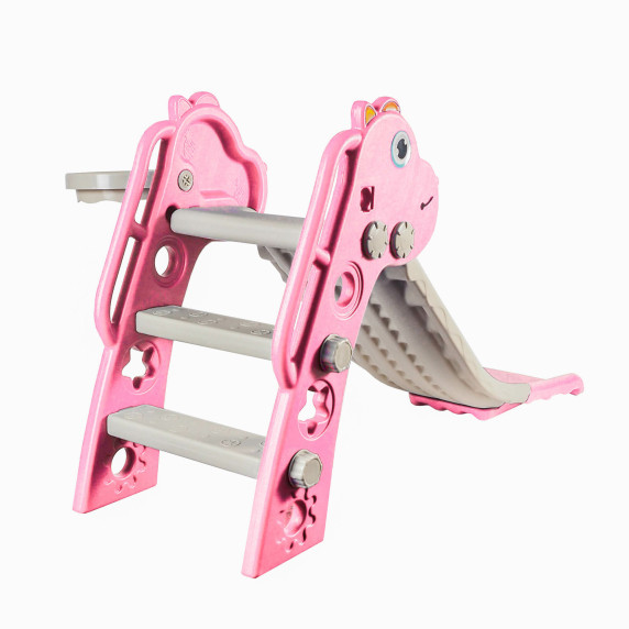 Csúszda fogantyúval 130 cm Aga4Kids DS3701-PINK - Rózsaszín