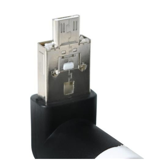 Hordozható Mikro USB Ventilátor - Fekete - 5770