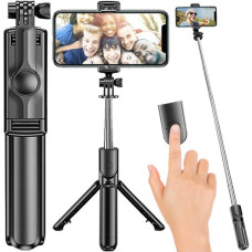 Selfie stick telescopic fără fir cu trepied - Izoxis 23518 - 