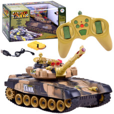 Távirányítós tank RC Tank WAR TANK Inlea4Fun - terepmintás - 