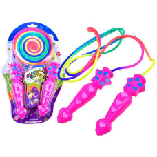 Ugrálókötél Inlea4Fun JUMP ROPE - Rózsaszín - 